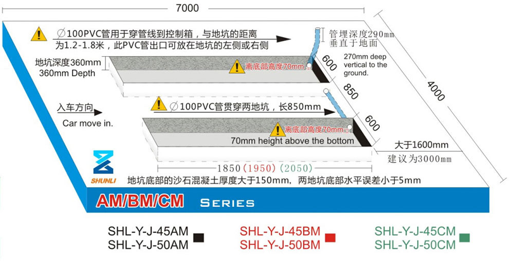 SHL-Y-J-45AM/45BM/45CM/50AM/50BM/50CM Middle Platform Scissor Lift SHL-Y-J-45AM/45BM/45CM/50AM/50BM/50CM Middle Platform Scissor Lift