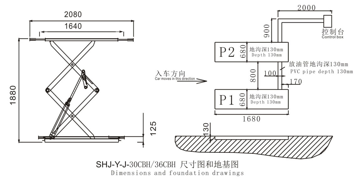 SHL-Y-J-DW3.0A Mid-rise movable Scissor Lift SHL-Y-J-DW3.0A Mid-rise movable Scissor Lift