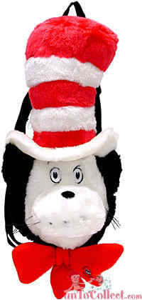 dr. seuss cat in the hat movie plush back pack