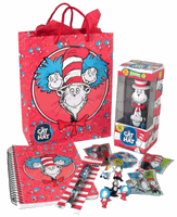 dr. seuss cat in the hat gift bag