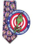 grinch for president tie