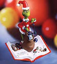 dr. seuss grinchy disguise hallmark porcelain ornament