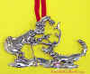 Dr. Seuss sterling silver Grinch and Max ornament