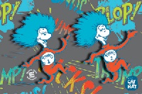 dr. seuss thing 1 thing 2 sticker